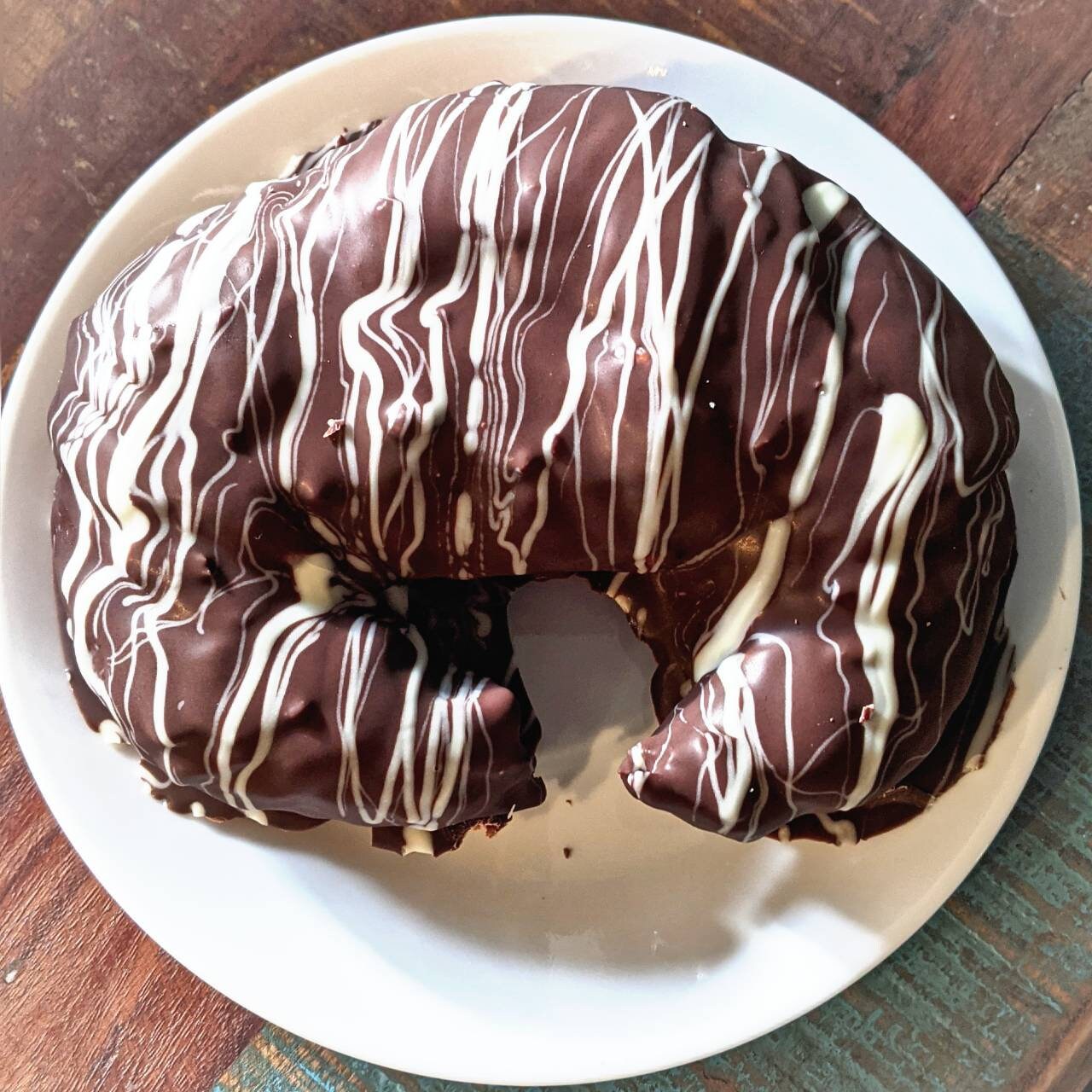 Giant Croissants Dipped in Chocolate 4 PACK Chocolate Dipped Etsy