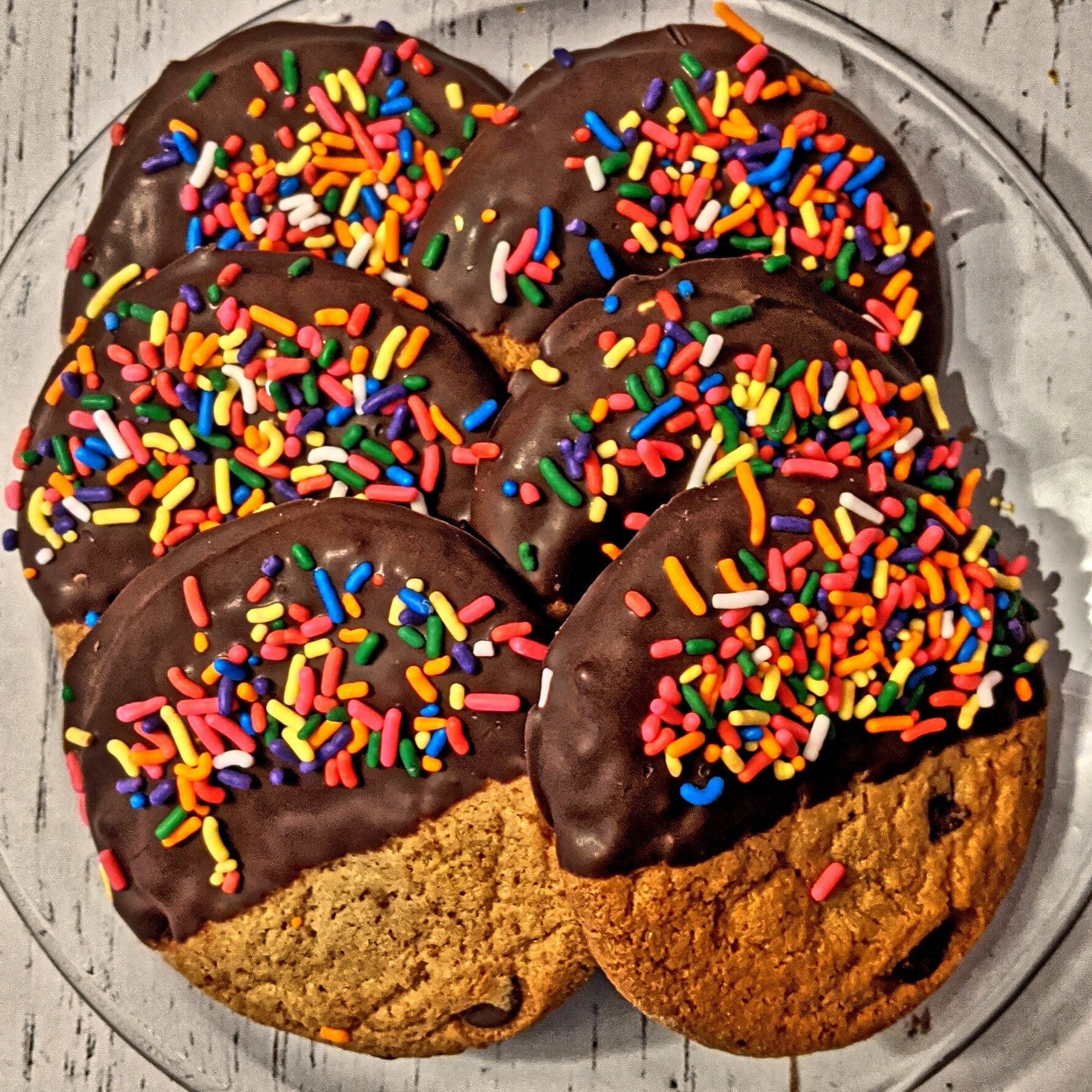 Chocolate Chip Cookies Dipped in Chocolate Gourmet Chocolate Etsy