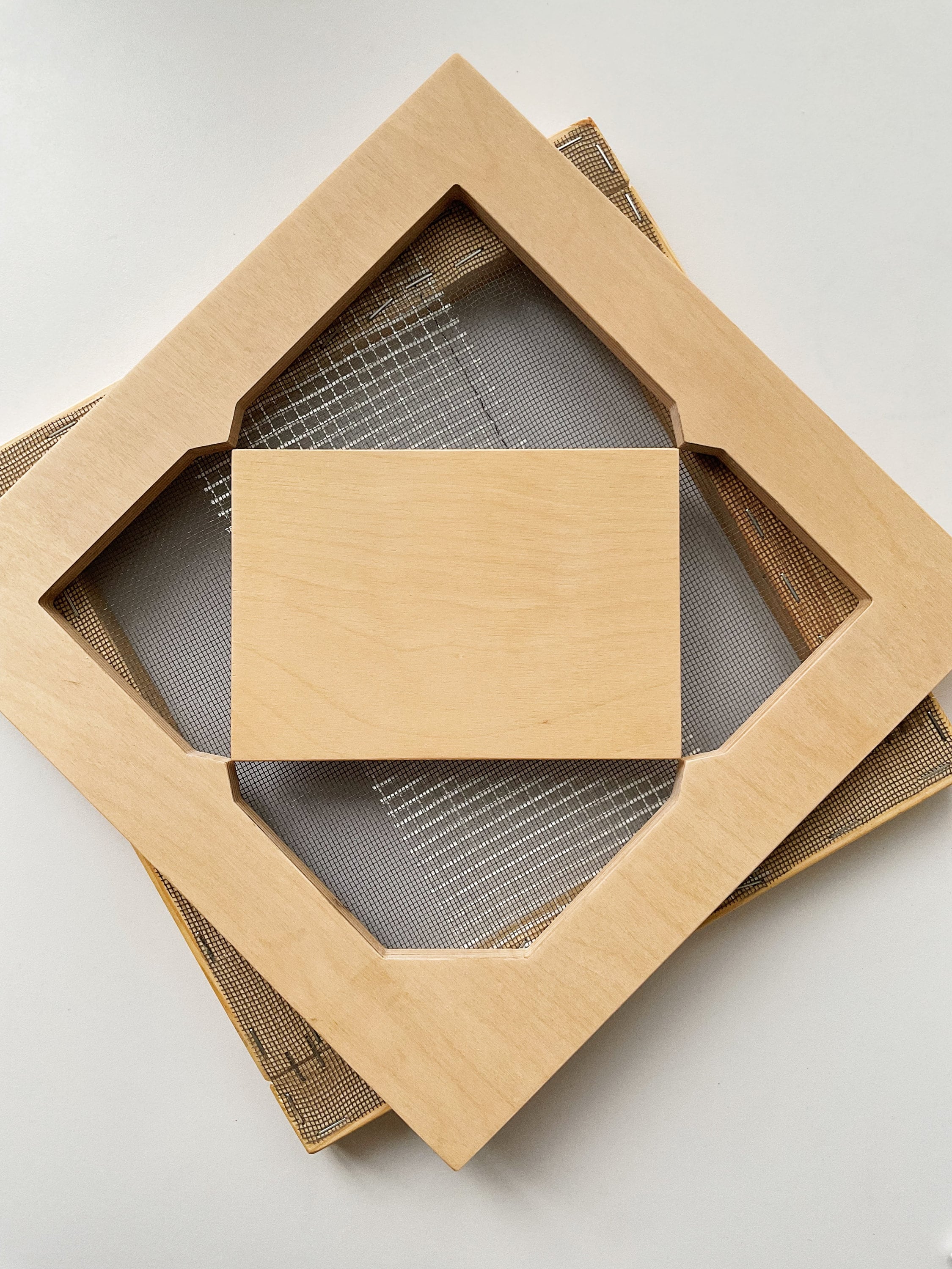 Envelope Mould And Deckle For Handmade Paper Makng. Paper Makng Kt