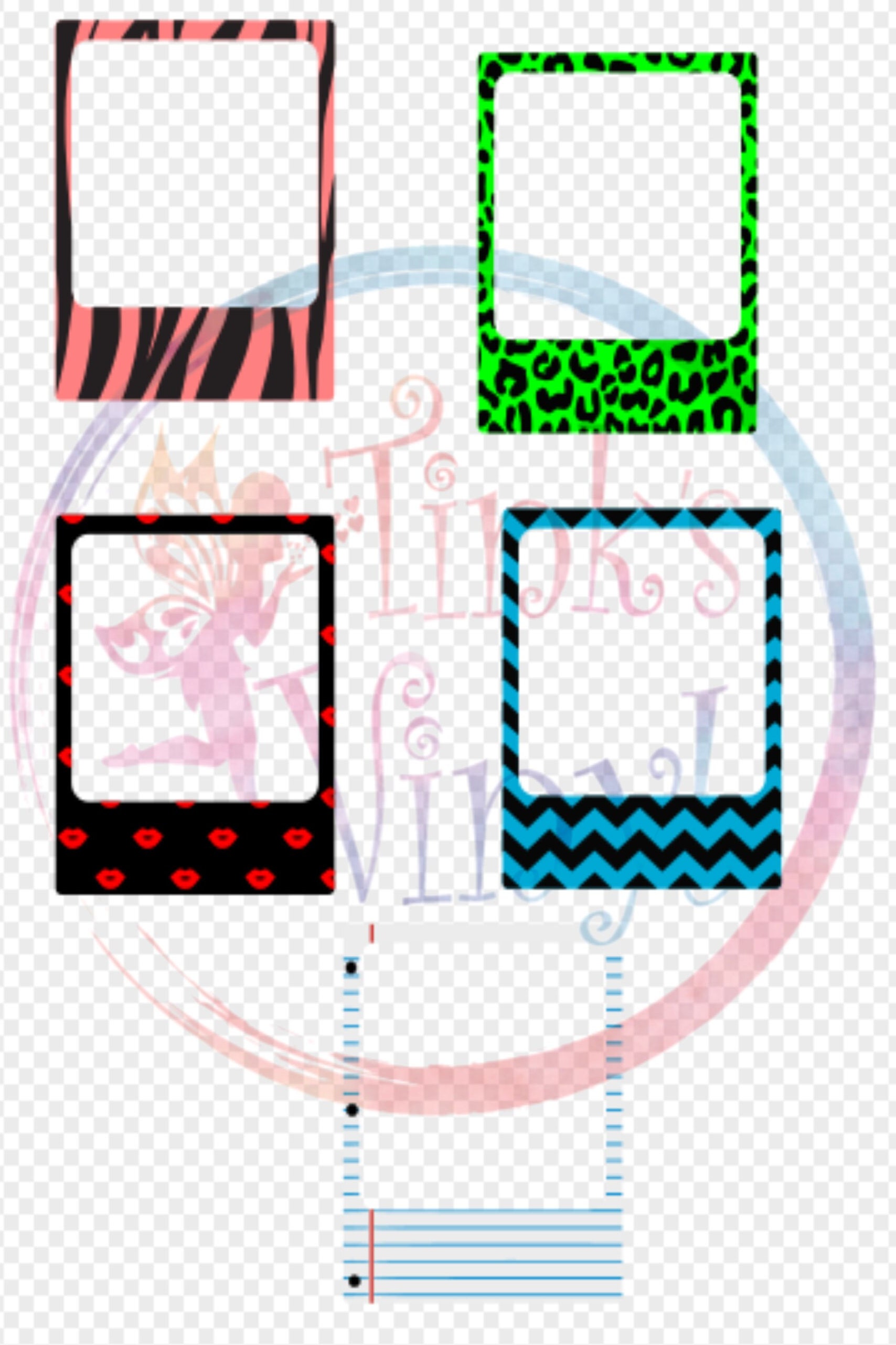 Svg Photo Frame Color Photo Frame SVG Digital Cut File - Etsy