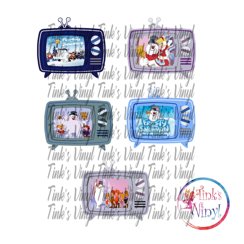 Frosty The Snowman Christmas Retro Classic TV Fridge Magnet – 3.5 X 2.5 Inches – Handmade Style
