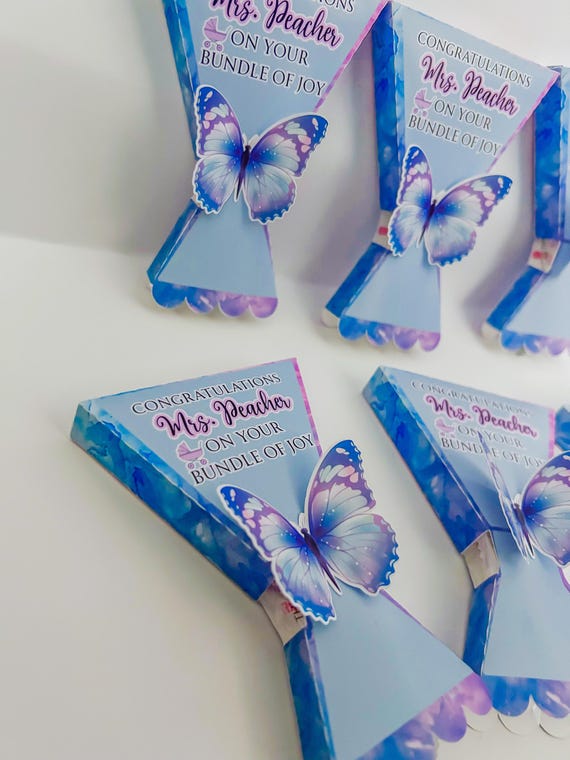 Custom 3D Lollipop Favor Boxes | Personalized Party Favors | Birthday, Baby Shower, Wedding, & More!