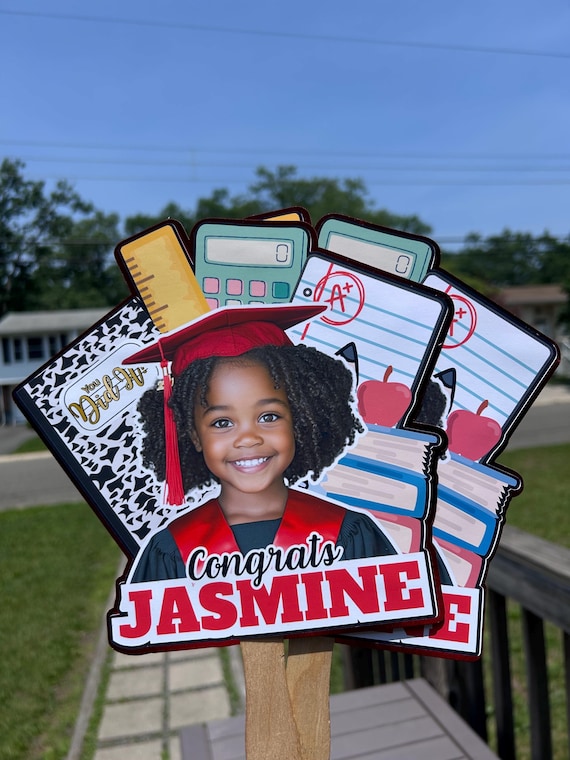 Custom Graduation Fans