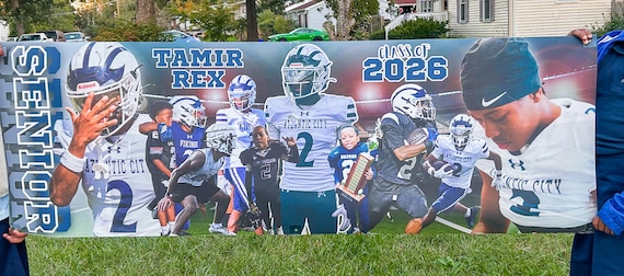 Custom Senior 2026 Banner
