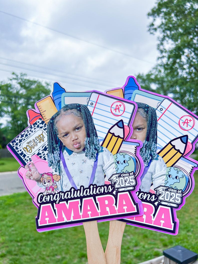 Custom Graduation Fans - Etsy