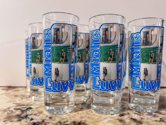 custom party favor shot glasses