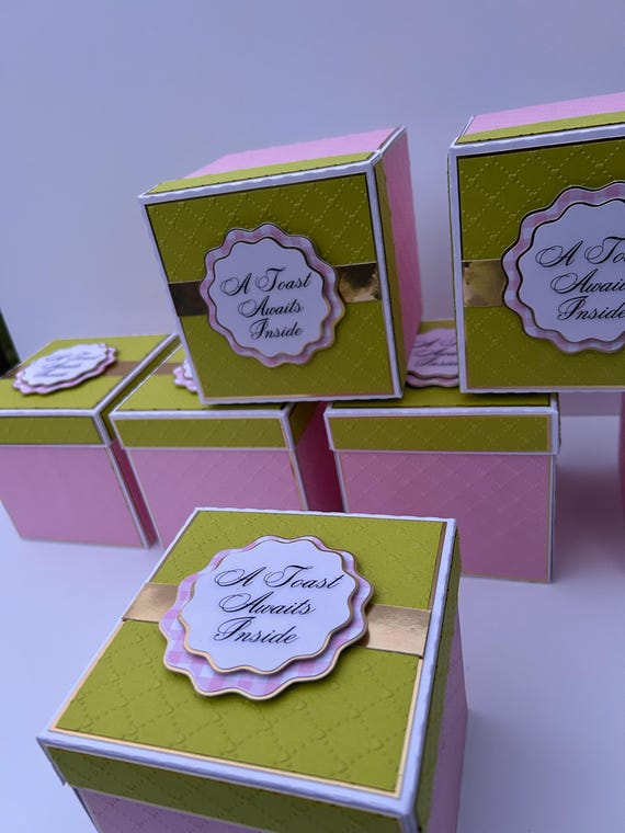 Custom Handmade Explosion Box Invitation