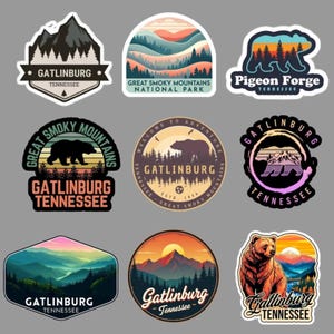 Gatlinburg Tennessee-stickers