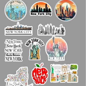 New York City Magnet | NYC Travel Souvenir | Statue of Liberty Fridge Magnet | Vacation Gift