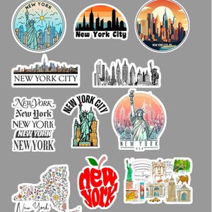 Adesivos da cidade de Nova York