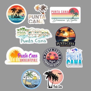 Pegatinas de Punta Cana, República Dominicana