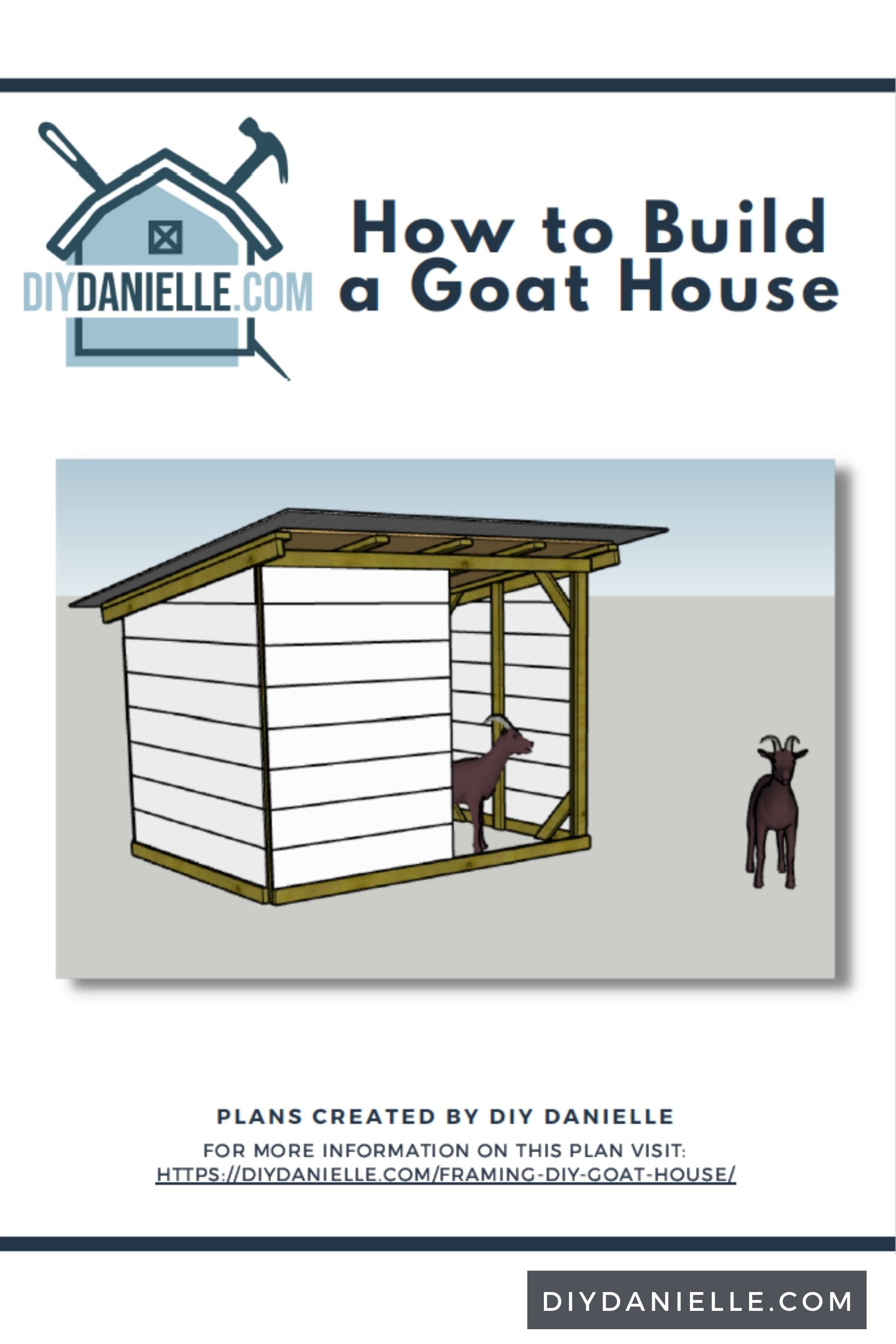 Goat Shed Woodworking Plans - Etsy
