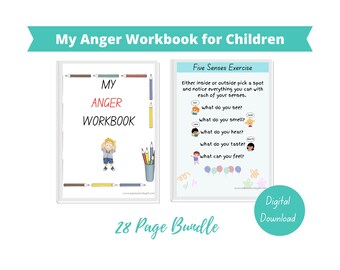 Wutbewältigungs-Arbeitsheft für Kinder: Bewältigungsfähigkeiten (PDF)