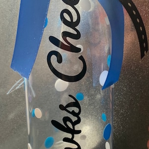 Personalized Cheer 22oz Water Bottles
