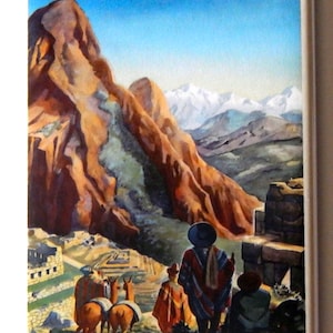 Machu Picchu Peru Fridge Magnet