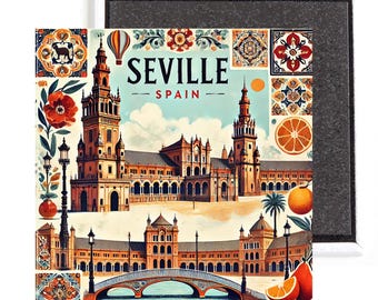 Sevilla Spanje Reissouvenir Koelkastmagneet