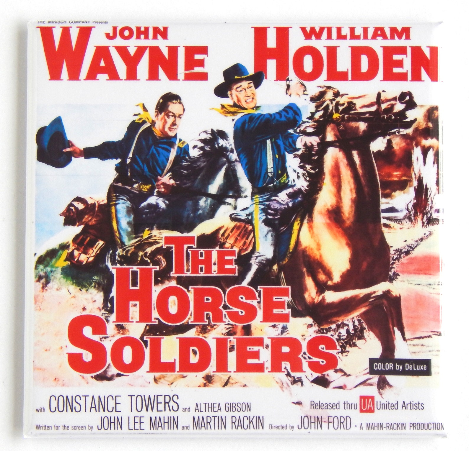 Horse Soldiers Movie Poster Fridge Magnet style S - Etsy