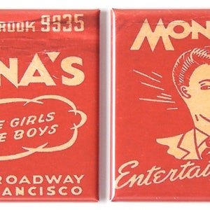 Mona&#39;s 440 Club Fridge Magnet Set