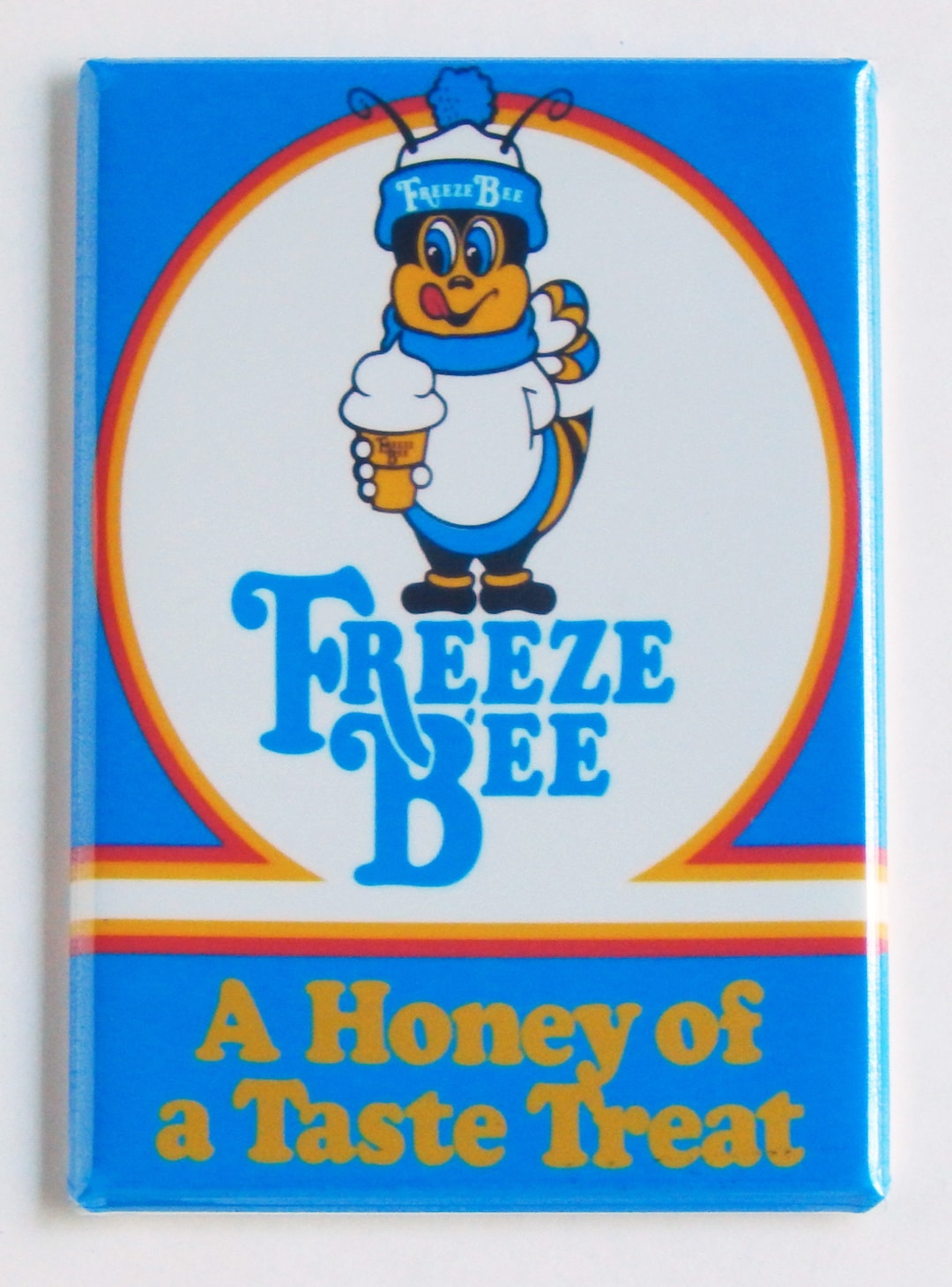 Honey Bee Ice Cream Sign Fridge Etsy