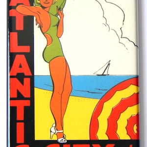 Atlantic City New Jersey Fridge Magnet