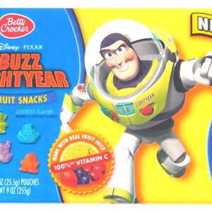 Cartoon Fruit Snacks Box Fridge Magnet