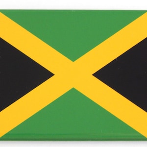 Flag of Jamaica Fridge Magnet