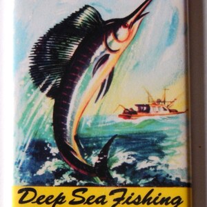 Florida Deep Sea Fishing Fridge Magnet