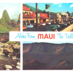 Greetings from Maui Fridge Magnet &quot;style A&quot;
