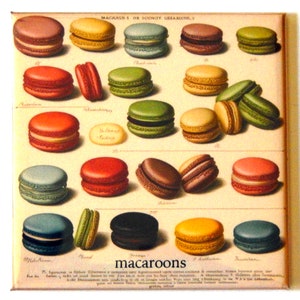 Macaroons Fridge Magnet &quot;style A&quot;