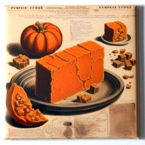 Pumpkin Fudge Fridge Magnet &quot;style A&quot;
