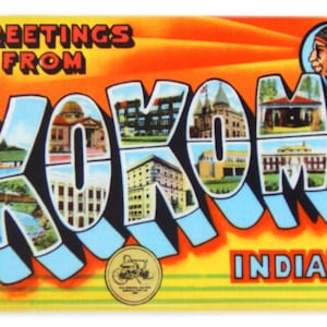 Saudações de Kokomo Indiana Ima