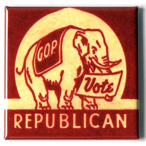 Vote Republican Fridge Magnet &quot;style A&quot;