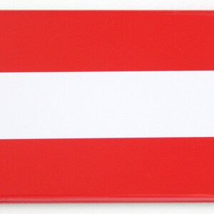 Austria Flag Fridge Magnet