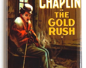 The Gold Rush FRIDGE MAGNET movie poster 