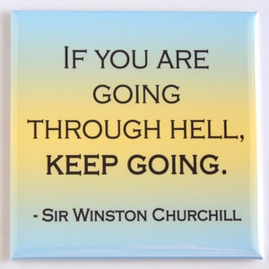 Inspirational Quote Fridge Magnet #28
