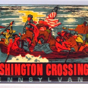 Washington Crossing State Park Fridge Magnet