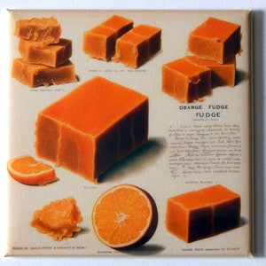 Orange Fudge Fridge Magnet &quot;style A&quot;