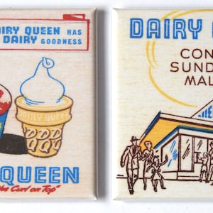 Soft Serve Ice Cream Fridge Magnet Set