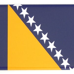 Flag of Bosnia Fridge Magnet