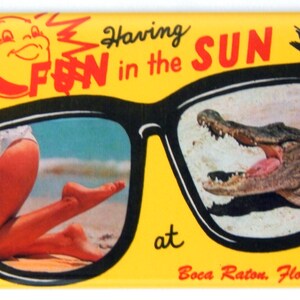 Boca Raton Florida Fridge Magnet