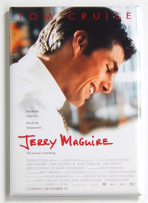 Jerry Maguire Movie Poster Fridge Etsy