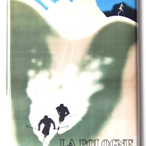 Ski Poland Travel Poster Fridge Magnet