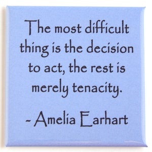 Inspirational Quote Fridge Magnet #62