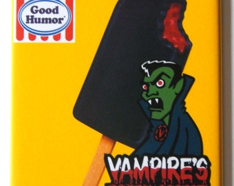 Vampire Ice Cream Fridge Magnet