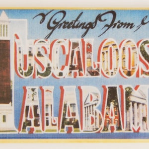 Greetings from Tuscaloosa Alabama Fridge Magnet