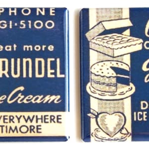 Arundel Ice Cream Fridge Magnet Set