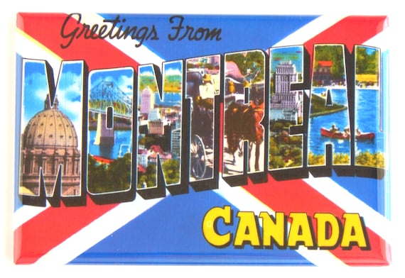 MONTREAL CANADA FRIDGE MAGNET-2 MONTREAL CANADA FRIDGE MAGNET-2