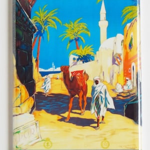 Tripoli Libya Travel Poster Fridge Magnet