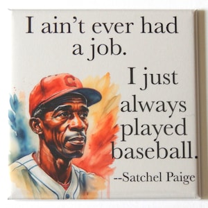 Baseball Quote Fridge Magnet #1