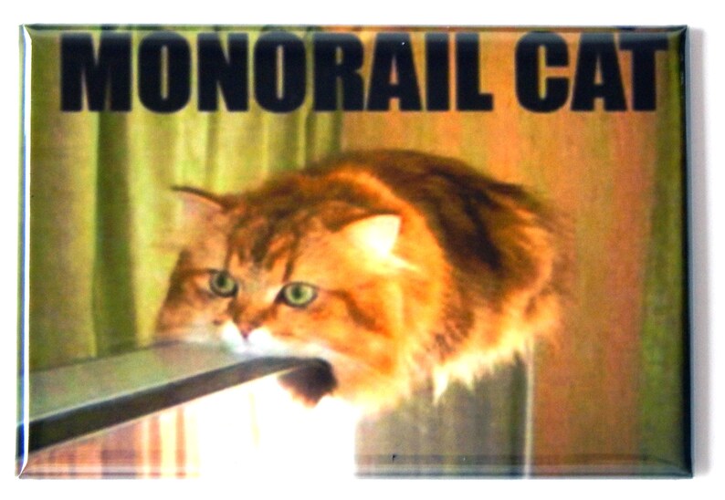 Cat Meme 44 Fridge Magnet image 1